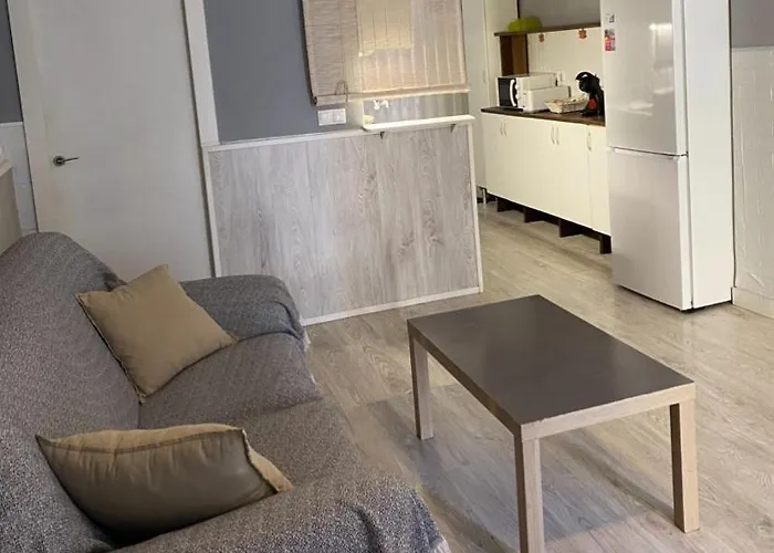 Apto Con Patio Y Barbacoa Bbq H De La Reina Apartment